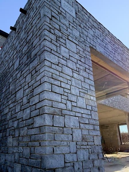 Réalisation granit — muret pierre naturelle