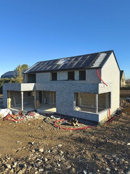 Réalisation granit — muret